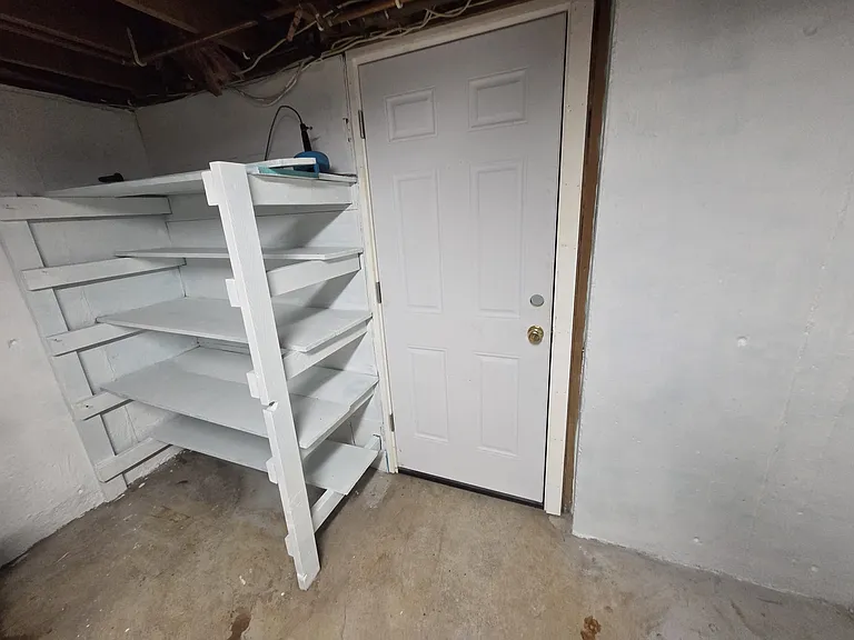 storage in the boiler room