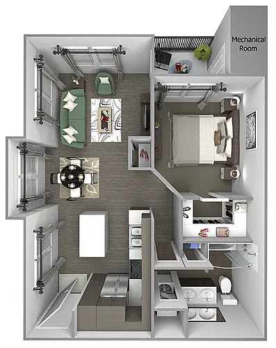 Floor plan A4 (Blue Ridge)