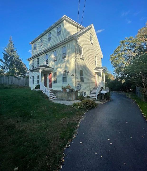 Main driveway and outside view