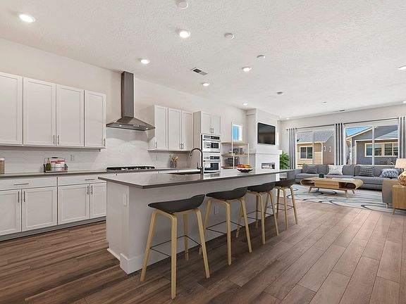 Virtually Staged Kitchen