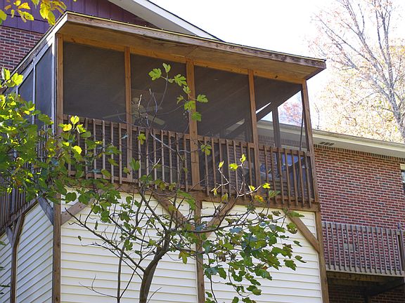 Screened Porch and Storage