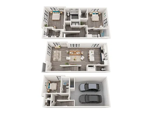 Floor plan TH3B