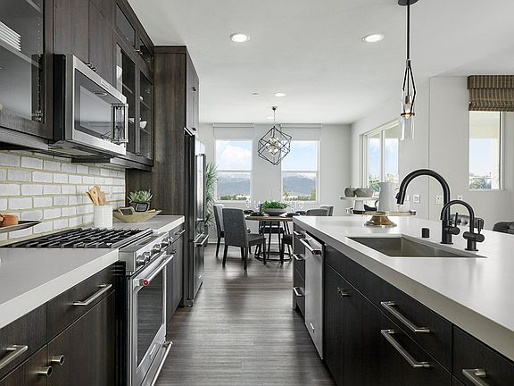Tempo At The Resort Plan 2 Model Home Kitchen And Dining