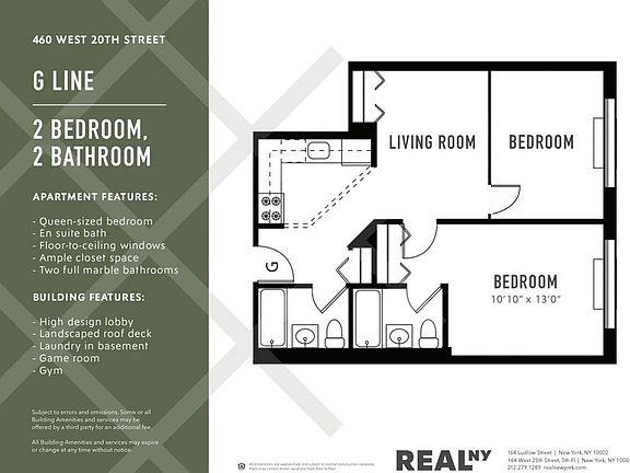 2nd image of 460 W 20th St #4G*