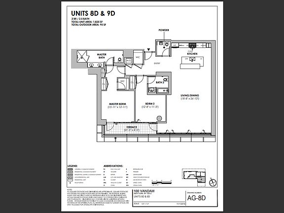 2nd image of 100 Vandam St #8D