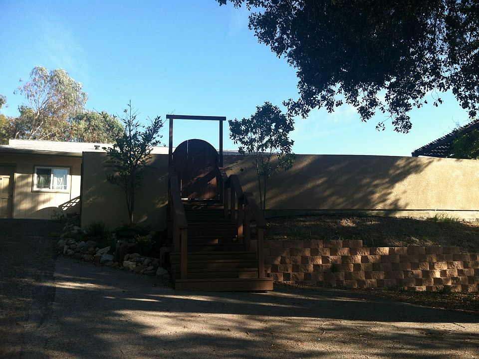 Gate entry to front deck