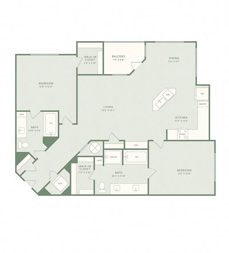 Floor plan B3 Essential Housing