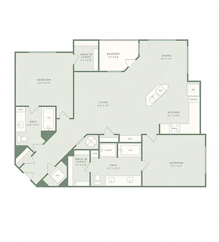 Floor plan B3 Essential Housing