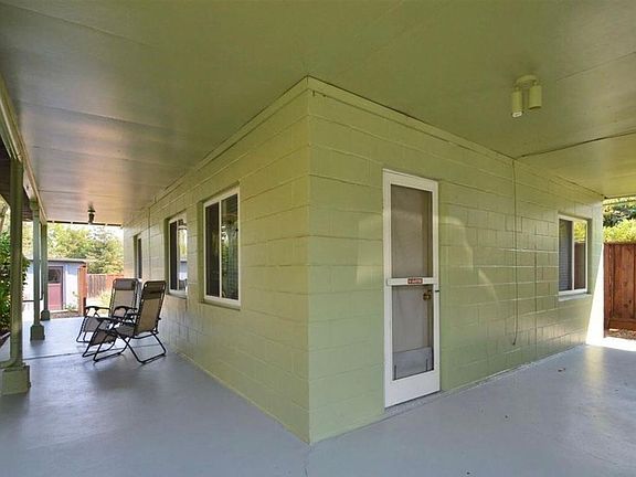 Private covered porch.