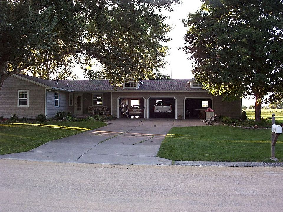 three+ car garage w/workshop
