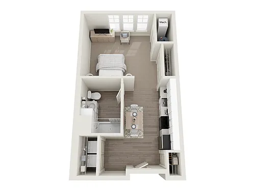 Floor plan The Nottoway