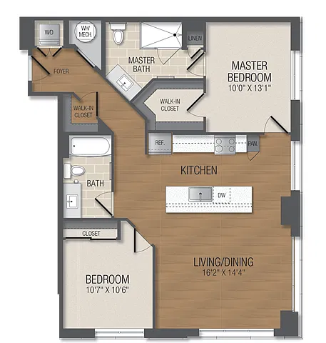 Floor plan B8