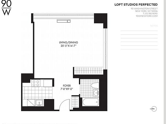 2nd image of 90 Washington St APT 12W
