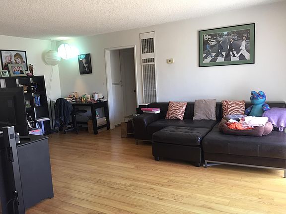View of the den.