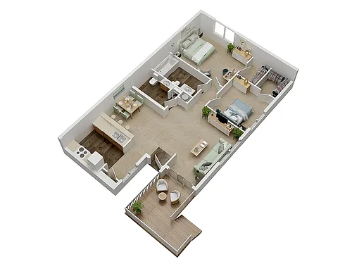 Floor plan Millenia