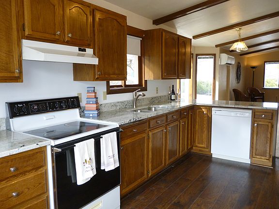 Kitchen with new countertops