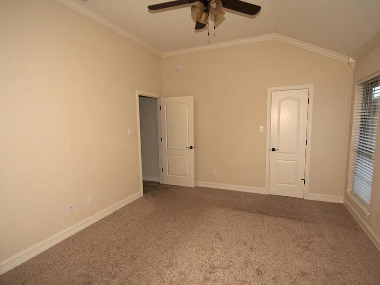 Master with door to second closet