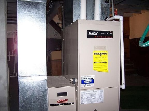 Newer furnace