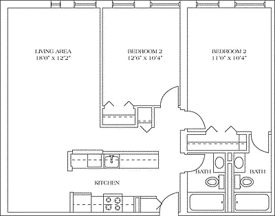 Floor plan The Kendall