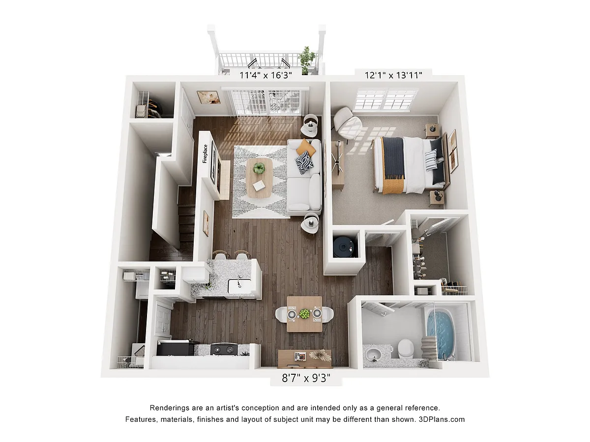 Floor plan The Roanoke