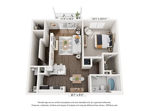 Floor plan The Roanoke