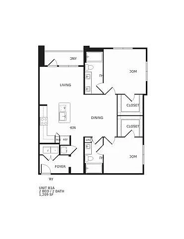 Floor plan B1