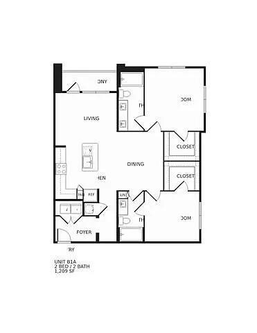 Floor plan B1