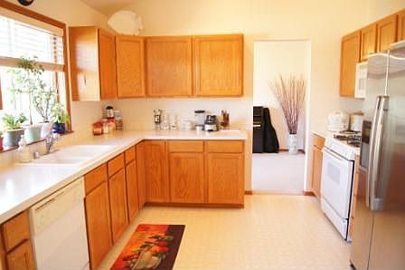 Open and airy kitchen