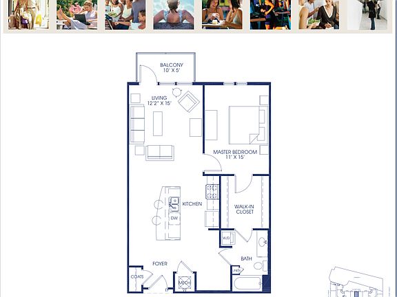 2nd image of 222 Glenwood Ave APT 610