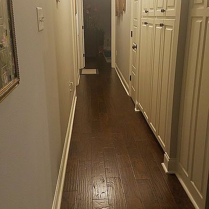 Hall to MBR with extra cabinets
