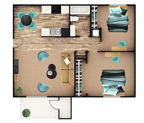 Floor plan Q1