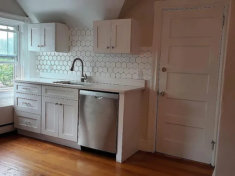 Kitchen sink and dishwasher