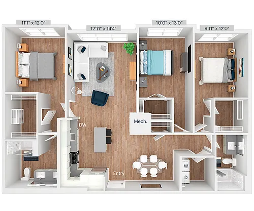 Floor plan C3-1361