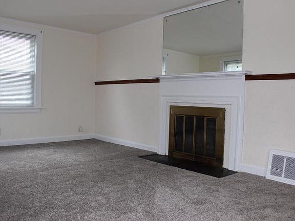 Living Room With Fireplace