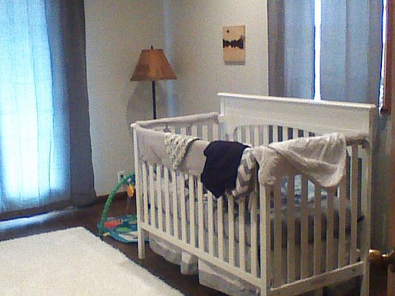 remodeled nursery or office