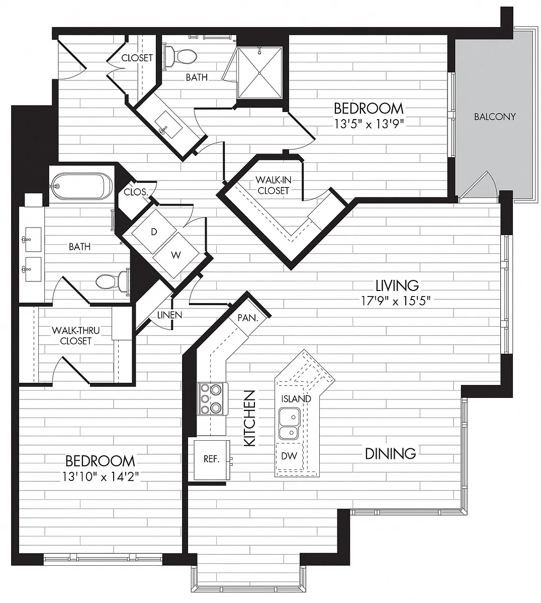 Floor plan 7575 - 2N