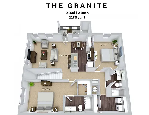 Floor plan The Granite