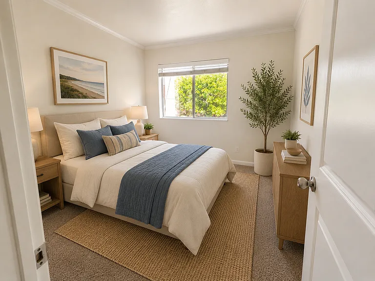 Bedroom #2 - Virtually Staged