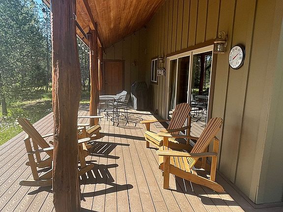 Covered deck on three sides 