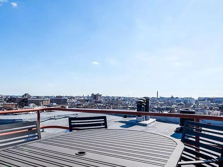 Panoramic view from roof deck