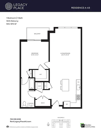 Floor plan A-A3