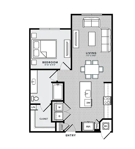 Floor plan A2-2X2
