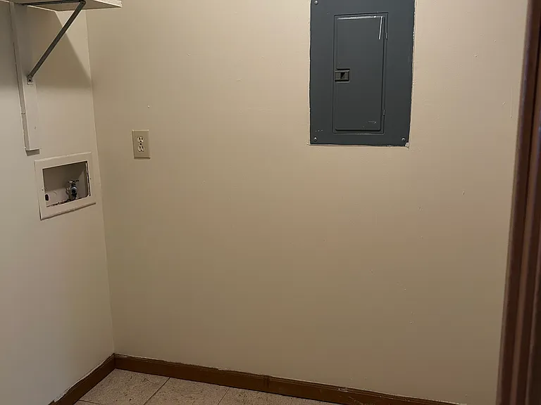 Washer and Dryer hook up in utility room