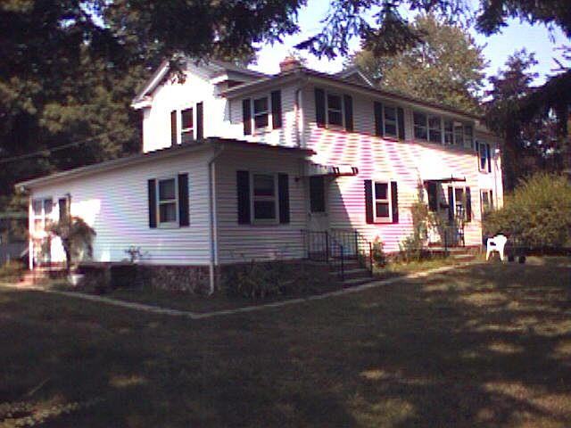 Apartment and yard view