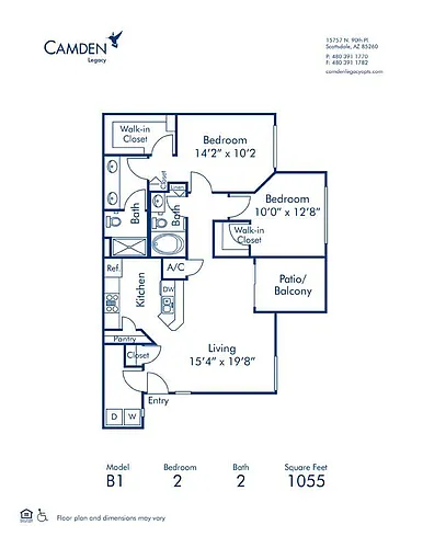 Floor plan B1