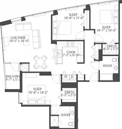 Funky 3bed Funky 3bed