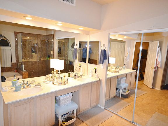 Master Bath dual sinks