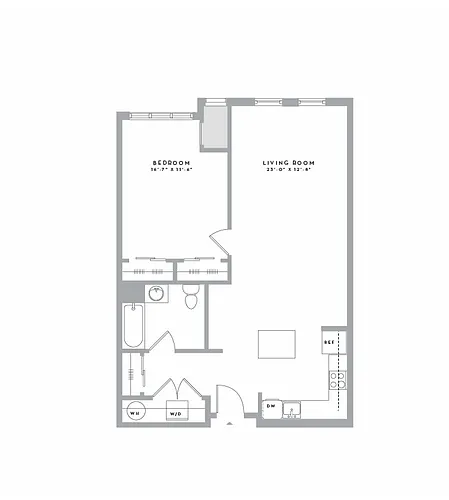 Floor plan A1B6