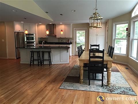Kitchen with dining area