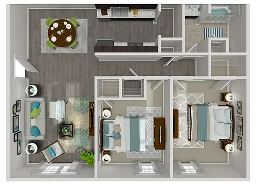 Floor plan 2 Bedroom